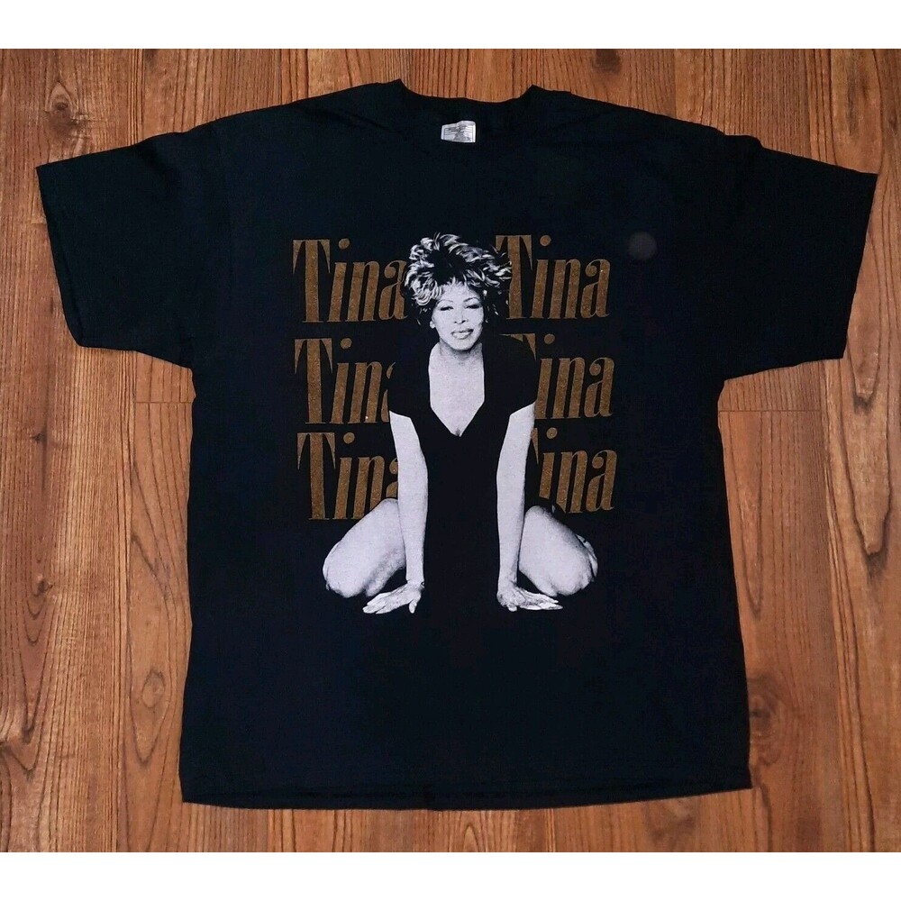 NEW Vintage Tina Turner Wildest Dreams 1997 Concert Tour Tee T-Shirt Sz L NWOT